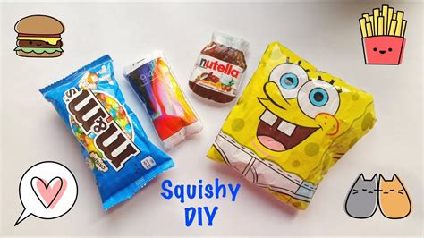 PAPER SQUISHY DIY How To Make Squishy Anti Stress Toy DIY YouTube
