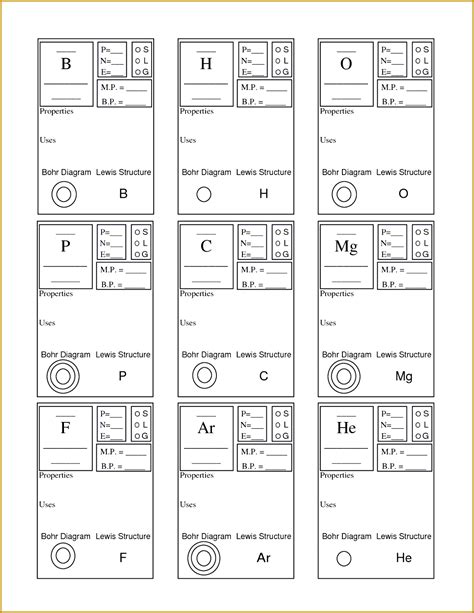 Atomic structure & the changing models of atom from atomic structure worksheet answer key , source: 3 Bohr atomic Model Worksheet | FabTemplatez