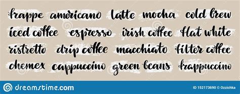 We did not find results for: Set Of Coffee Labels. Various Names Of Species Of Coffee. Cappuccino, Latte, Americano And Other ...