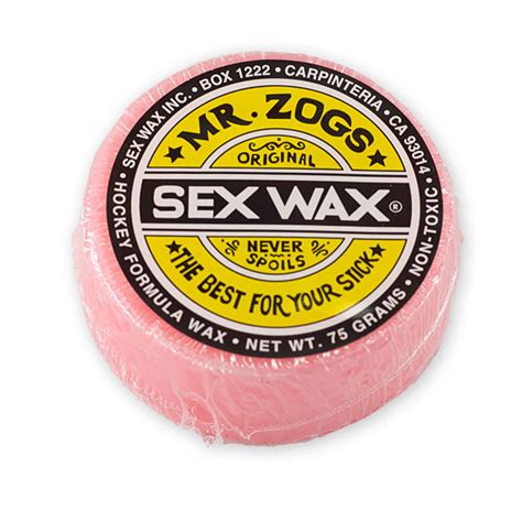 Sex Wax Hockey Stick Wax Pink Mr Zogs