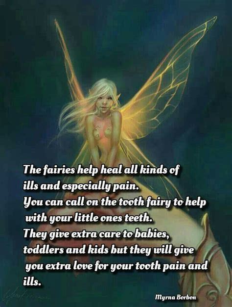 Magick Witchcraft Fairy Quotes Tooth Pain Magical Life Fairies