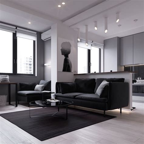 3 Modern Style Apartments Under 50 Square Meters Includes Floor Plans