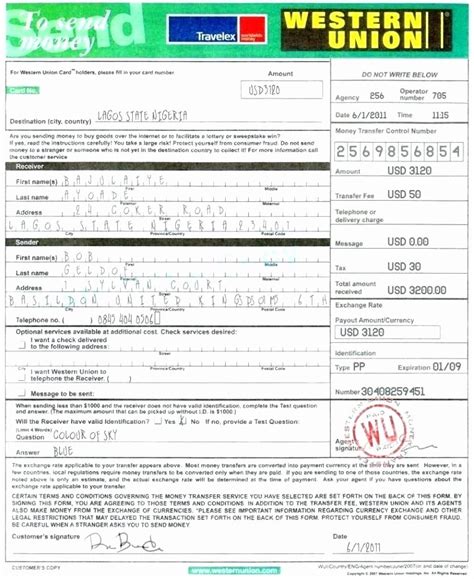 They can also be deposited right into a yes, kroger has teamed up with western union to provide money services, including money transfers, cash checks, bill payments, and money orders. 35 Fake Money order Receipt | Hamiltonplastering