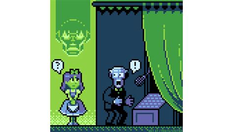 Pixel Dailies On Twitter Rt Symbolswriter Pay No Attention To That Man Behind The Curtain