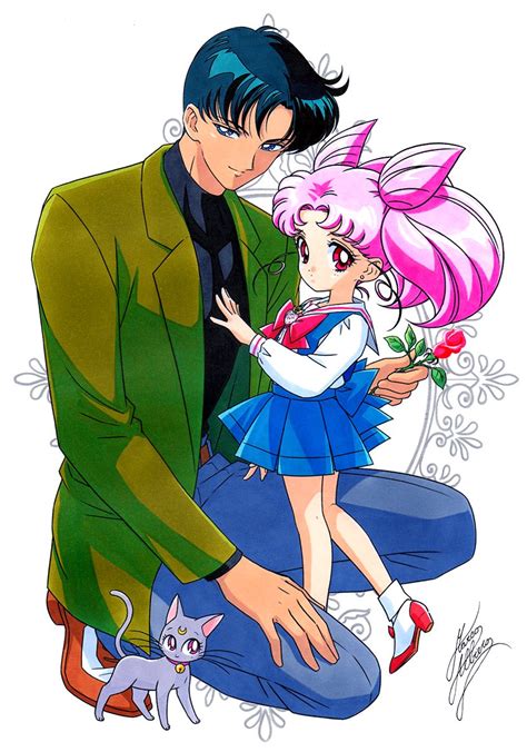 Marco Albiero Chiba Mamoru Chibi Usa Diana Sailor Moon Bishoujo Senshi Sailor Moon Boy