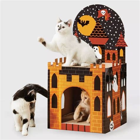 Target Is Stocked With New Halloween Cat Houses That Bring The Spooky Vibes