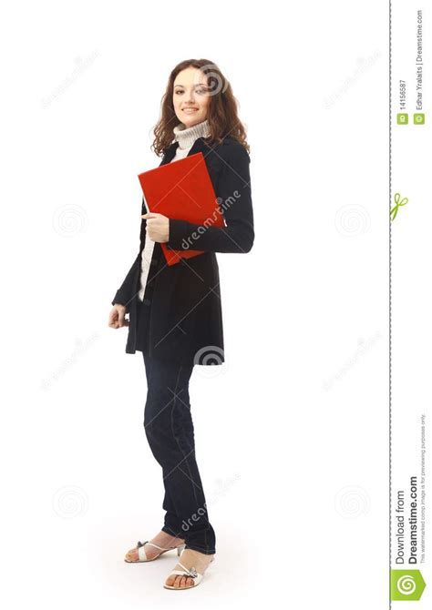 Isolated Full Body Portrait Royalty Free Stock Photography