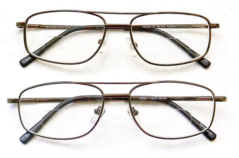 2 pack bonus magnivision 1 25 bifocals traditional clear reading glasses with