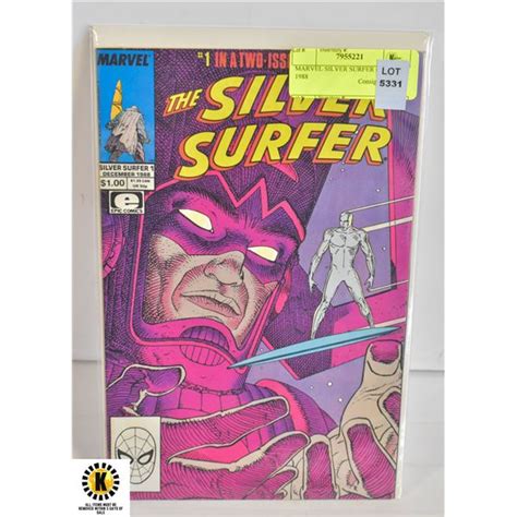 Marvel Silver Surfer 1 Comic 1988