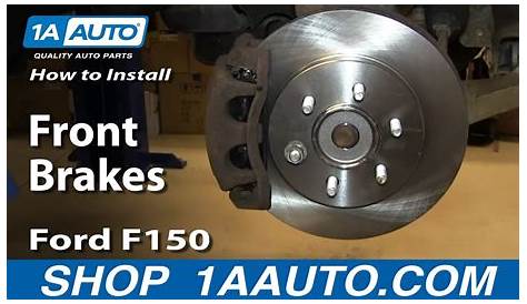 How To Replace Front Brakes 2004-08 Ford F150 | 1A Auto