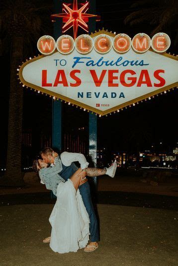 This Couple Ended Their Elopement With Some Epic Photos At The Las