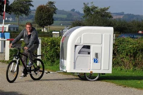 This Foldable Bicycle Camper Lets You Live Comfortably On The Road