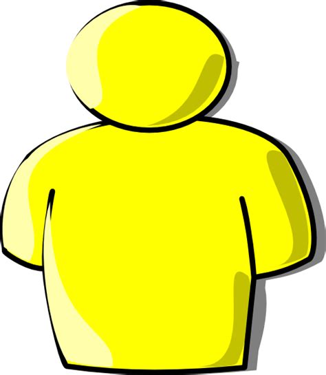 Yellow Person Clip Art At Vector Clip Art Online Royalty