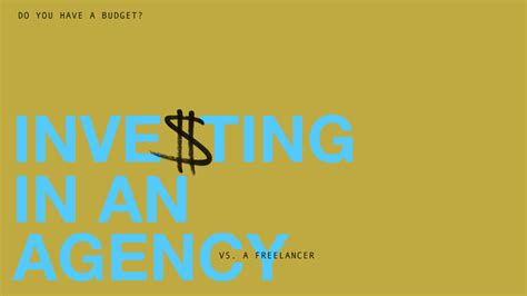 Investing In An Agency — Hello Big Idea Brand Marketing Agency