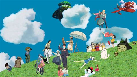 Studio Ghibli Desktop Wallpaper Enwallpaper