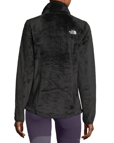 The North Face Osito Zip Front Fleece Performance Jacket Black
