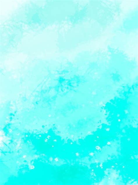 Pure Fresh Mint Green Watercolor Gradient Background Wallpaper Image