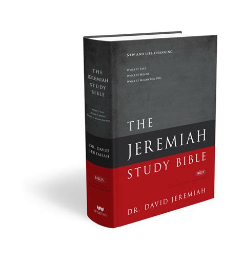 Nkjv Jeremiah Study Bible Hardback By Dr David Jeremiah At Eden