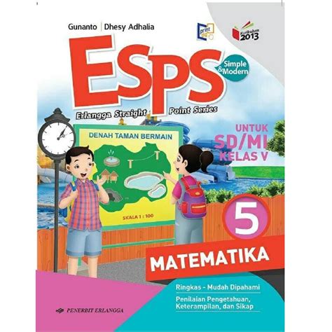 Buku ESPS MATEMATIKA SD Kelas 5 V K13 | Shopee Indonesia