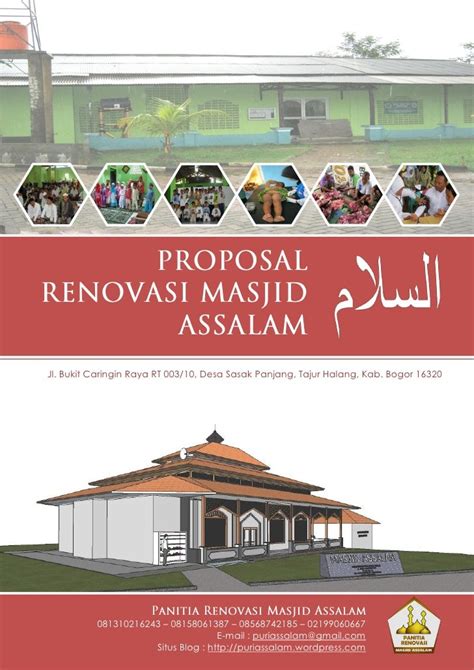Contoh Proposal Bantuan Dana Pembangunan Masjid Pdf Gambaran