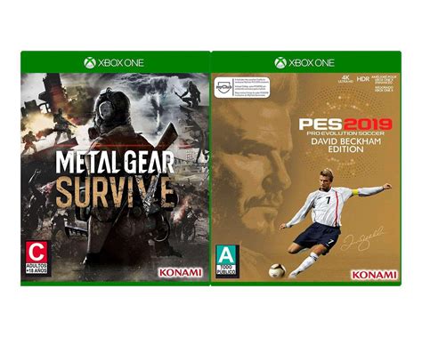 Metal Gear Survive Y Pes 2019 David Beckham Edition Para Xbox One Coppel