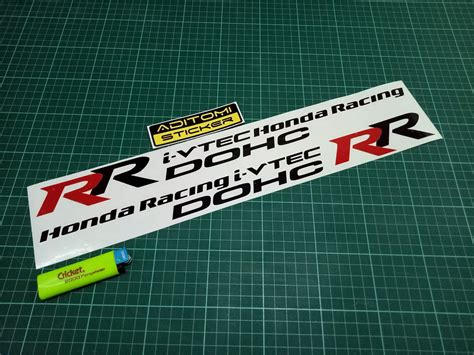 Aditomi Sticker Collection Honda Racing Ivtec Dohc Rr Side Door Sticker