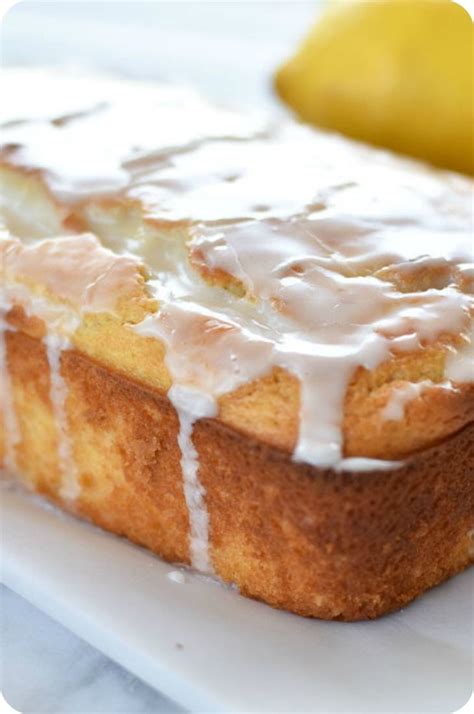 Easy Glazed Lemon Bread With Two Spoons Recipe Lemon Bread