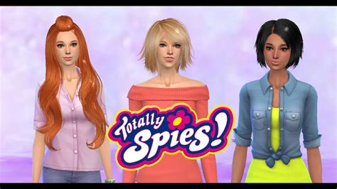 The Sims 4 Create A Sim Totally Spies Alex Youtube