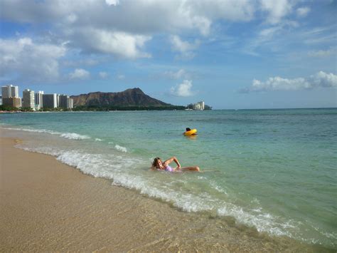 Diamond Head, Waikiki Beach, Oahu, HI | Waikiki beach, Oahu, Beach