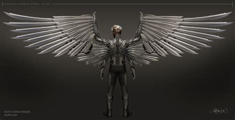Keith Christensen Archangel Wing Concept Back