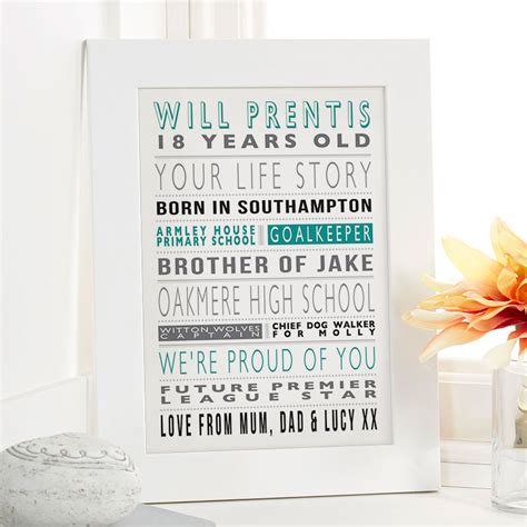 Maybe you would like to learn more about one of these? 18th Birthday Unique Gifts & Present Ideas | Chatterbox Walls