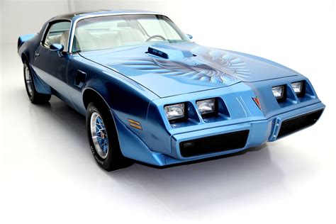 1979 Pontiac Trans Am Blue Metallic 455375 T Top Ac4spd