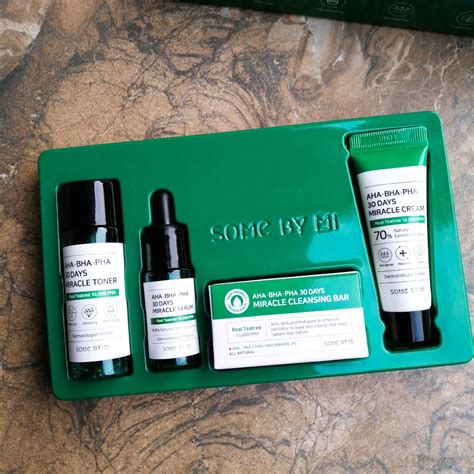 Some by mi believes the true miracle ingredients for healthier skin come from nature. Some By Mi AHA BHA PHA 30 Days Miracle Starter | Review ...