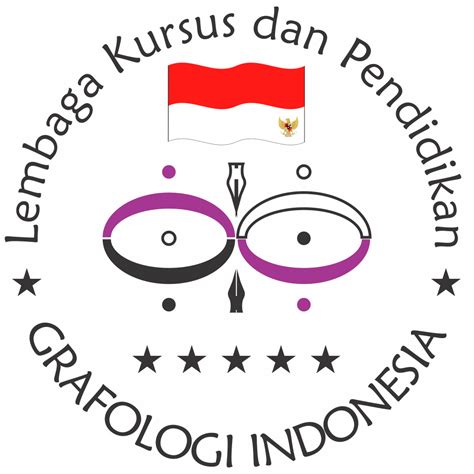 Stiker Emblem Grafologi Indonesia Akses Grafologi