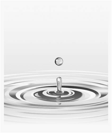 Transparent Water Drop Transparent Png Draw A Simple Water Droplet