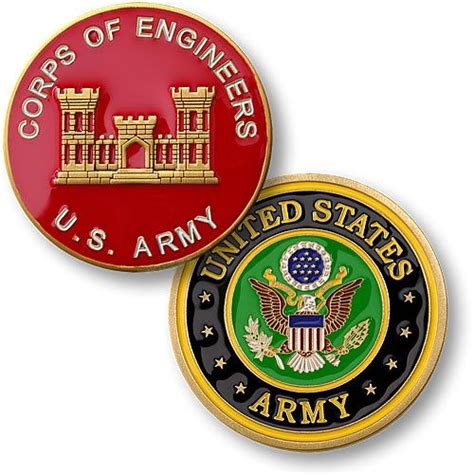 Us Army Corps Of Engineers Challenge Coin Meachs Military