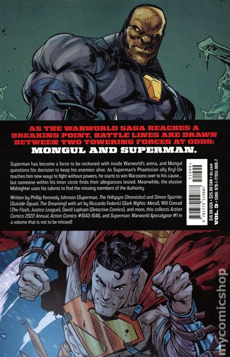 Superman Action Comics Tpb 2022 Dc The Warworld Saga Comic Books With