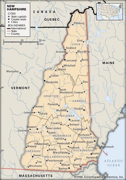 New Hampshire Cities Kids Encyclopedia Childrens