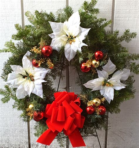 40k Extra Deluxe Fresh Balsam Wreath National Floral Design