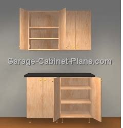 Garage storage cabinets free building plans tidbits. Easy 4 Ft Garage Cabinet Plans - Garage Cabinet Plans