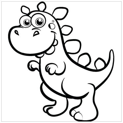 Petit Dinosaure Coloriages De Dinosaures Coloriages Pour Enfants The