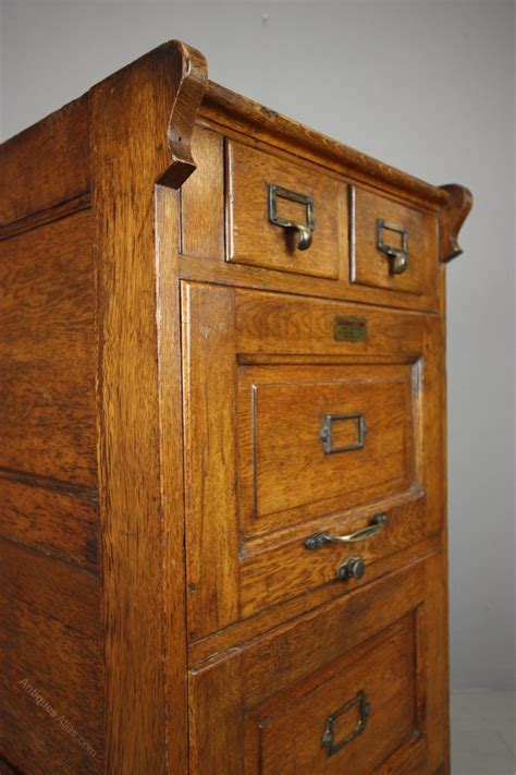 Most file cabinets of homes available on the market offer very few choices. Edwardian Antique Oak Filing Cabinet. - Antiques Atlas