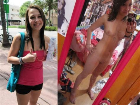 同じ女の子の ”着衣” と ”全裸” を並べた画像。ハリウッド女優、可愛い素人まとめ ポッカキット