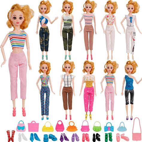 Sotogo 30 Pieces Doll Clothes And Accessories For 115 Inch Girl Doll Include Random Style 10