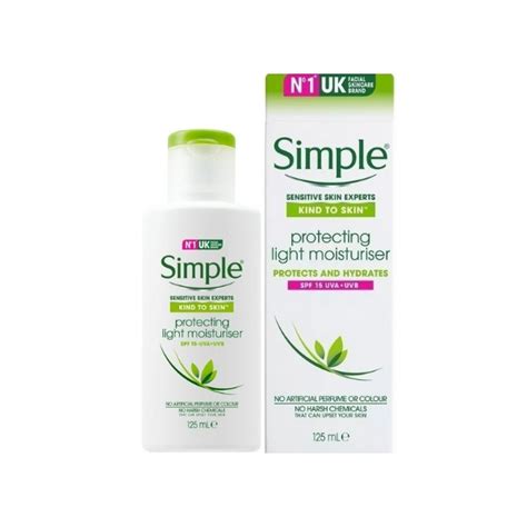 Simple Kind To Skin Protecting Light Moisturiser 125ml Buy Online
