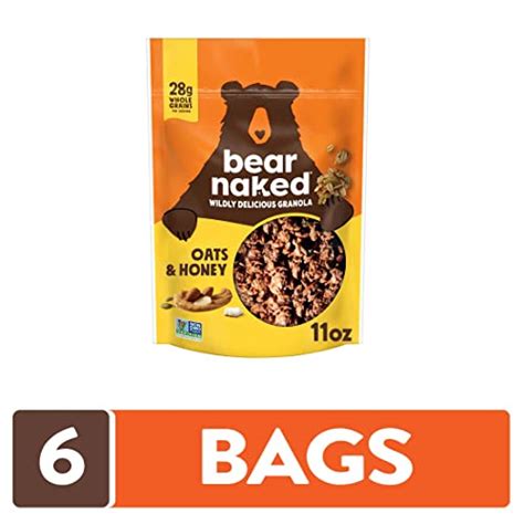 Bear Naked Granola Cereal Whole Grain Granola Breakfast Snacks Oats