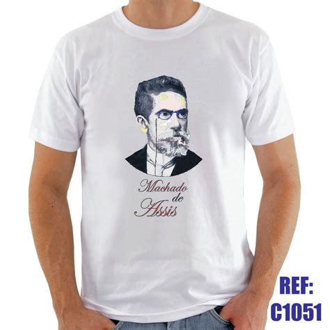 Camiseta Machado De Assis