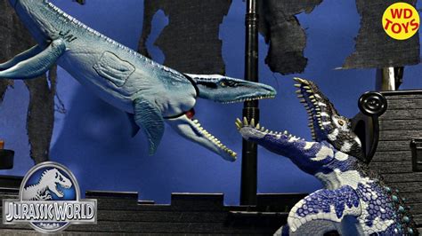New Animal Planet Deep Sea Adventure Liopleurodon Vs Mosasaurus