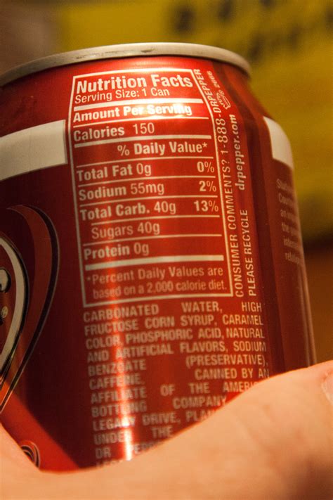 Calories in dr pepper based on the calories, fat, protein, carbs and other nutrition information submitted for dr pepper. Goal Setting: "A spoon full of sugar..." - Dad Is Learning