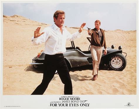 Lobby Card With Roger Moore 1337x1050 Pixels For Your Eyes Only